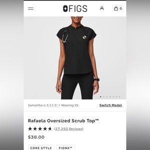 FIGS Rafaela scrub top